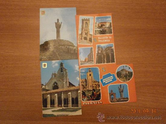 Postales: 8 POSTALES PALENCIA DIFERENTES - Foto 2