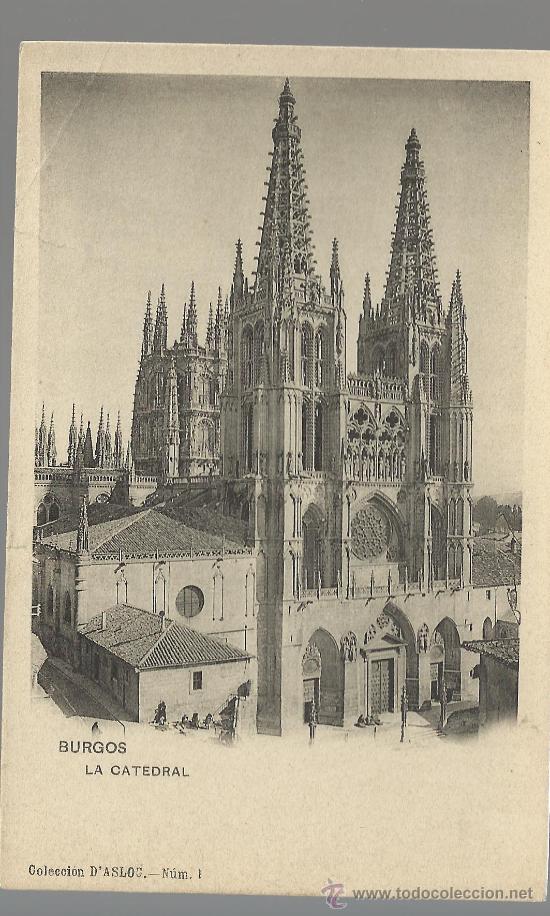 Postales: BURGOS CATEDRAL SIN CIRCULAR - Foto 1