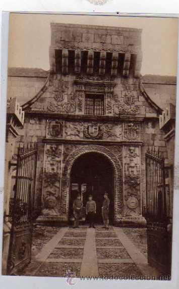 Postales: Avila. Academia de Intendencia. Antiguo Palacio de Polentinso. Foto Mayoral. sin circular.