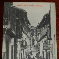 Postales: ANTIGUA POSTAL DE CANDELARIO (SALAMANCA) - CALLE DE LA REGADERA - FOTOTIPIA THOMAS . J. REQUENA, FO