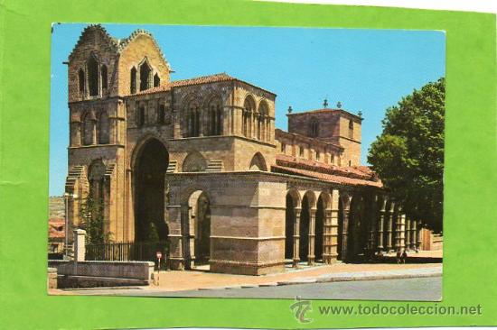 Postales: POSTAL DE  AVILA  BASILICA DE SAN VICENTE