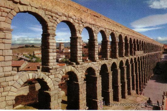 Postales: SEGOVIA - ACUEDUCTO ROMANO - Foto 1