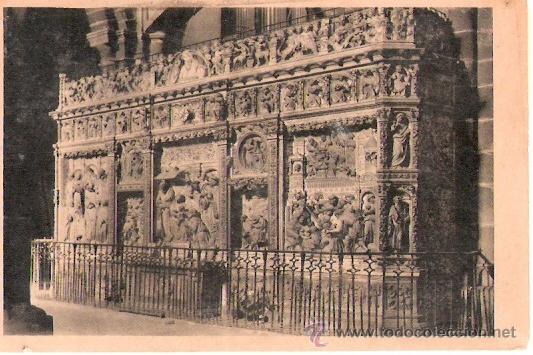 Cartoline: TARJETA POSTAL. AVILA. CATEDRAL, TRASCORO, SIGLO XVI.