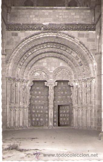 Cartoline: TARJETA POSTAL. AVILA. N&ordm; 76. BASILICA DE SAN VICENTE,PORTADA ROMANICA. ED. G. GARRABELLA