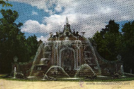 Postales: LA GRANJA DE SAN ILDEFONSO N&ordm; 115 FUENTE DE LOS BA&Ntilde;OS DE DIANA ED. PATRIMONIO NACIONAL SIN CIRCULAR