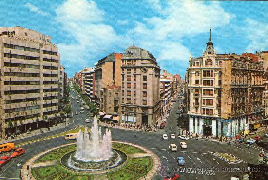 Postales: 3066- POSTAL DE LEON-PLAZA DE SANTO DOMINGO