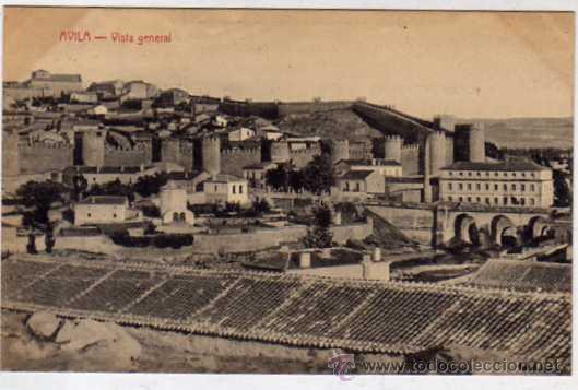 Postales: Avila. Vista general. Edicion A. Medrano. Sin circular.
