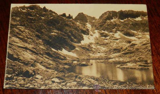 Postales: ANTIGUA POSTAL DE SIERRA DE GREDOS (AVILA) CIRCO DE GREDOS, LA LAGUNA GRANDE - FOTOGRAFIA WUNDERLICH