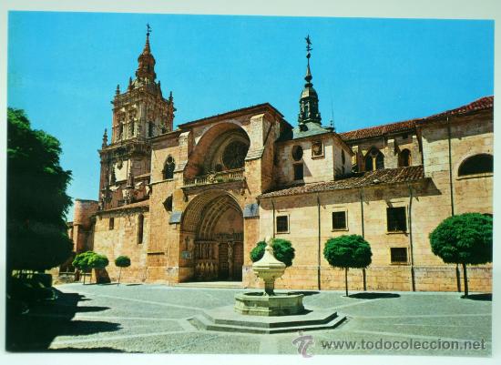 Postales: Postal Burgo de Osma La catedral Ed Postal Inter a&ntilde;os 70 sin circular