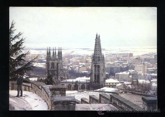 Cartes Postales: Burgos. *Catedral y vista parcial* Ed. A. G. n&ordm; 284. Circulada.