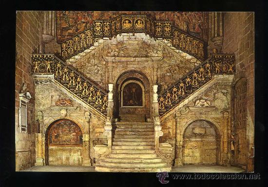 Cartoline: Burgos. *Escalera Dorada... Diego de Siloe* Ed. A. G. n&ordm; 72. Nueva.