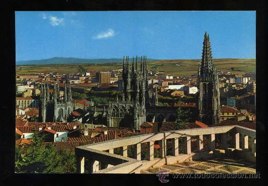 Postais: Burgos. *Catedral y vista parcial* Ed. A. Esperon n&ordm; 7. Nueva.