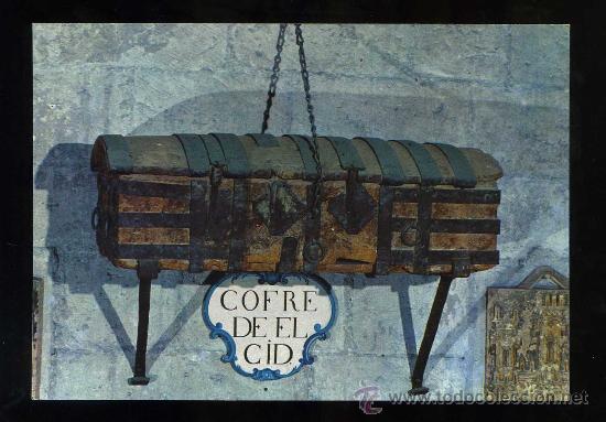 Postais: Burgos. *Catedral. Cofre de El Cid* Ed. A. Esperon n&ordm; 47. Nueva.