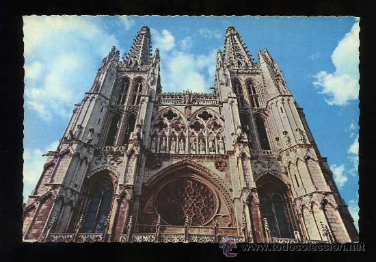 Postcards: Burgos. *Catedral. Las torres* Ed. G. Garrabella - S.R.C. n&ordm; 1120. Circulada.