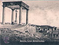 Postkarten: POSTAL ORIGINAL DECADA DE LOS 30. AVILA. LOS ARRABALES. N&ordm; 525. VER TAMA&Ntilde;O Y EXPLICACION