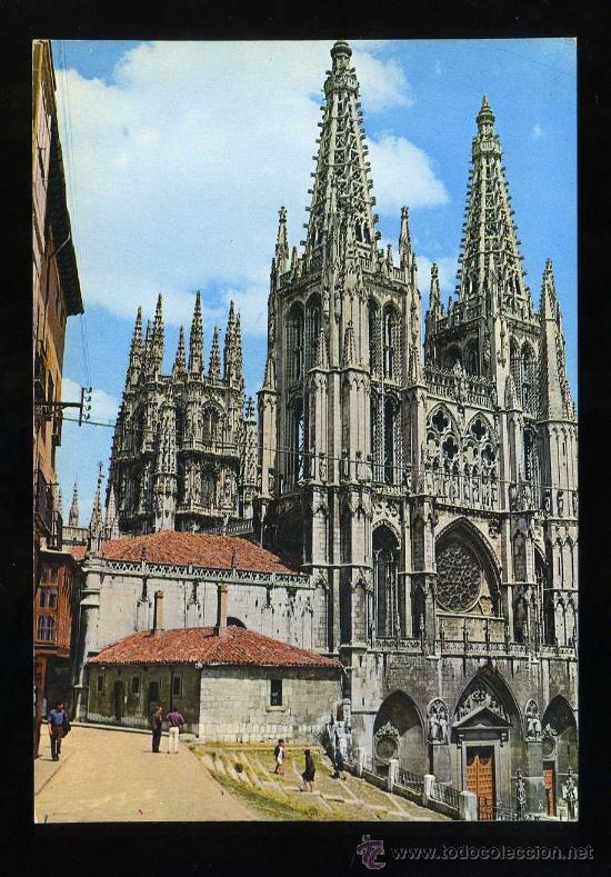 Postcards: Burgos. *La Catedral* Postal Inter n&ordm; 14. Circulada 1972.