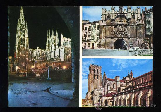 Postcards: Burgos. *La Catedral, vista nocturna...* Postal Inter n&ordm; 48. Nueva.