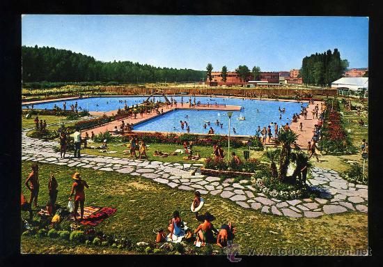 Postales: Burgos. *Piscinas Municipales. Vista parcial* Postal Inter n&ordm; 83. Nueva.