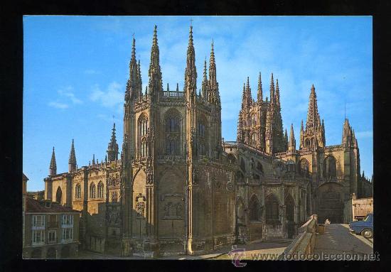 Postcards: Burgos. *La Catedral. Vista posterior* Postal Inter n&ordm; 126. Circulada.