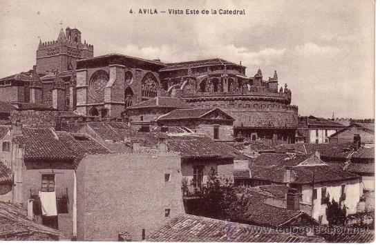 Postales: N&ordm; 11476 AVILA VISTA ESTE DE LA CATEDRAL