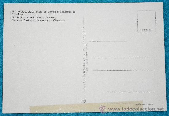 Postales: 4 TARJETAS POSTALES DE VALLADOLID - Foto 2