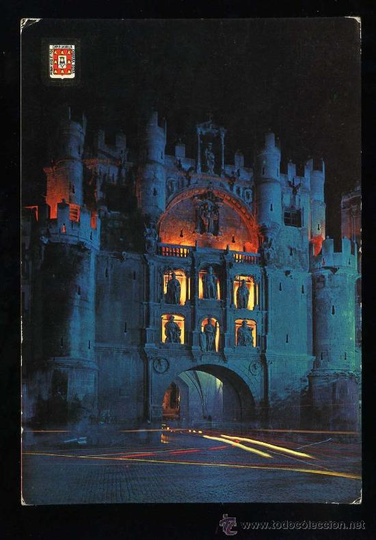 Cartoline: Burgos. *Arco de Santa Mar&iacute;a...* A. Subirats Casanovas n&ordm; 32. Nueva.