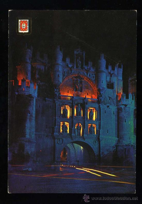 Postkarten: Burgos. *Arco de Santa Mar&iacute;a...* A. Subirats Casanovas n&ordm; 32. Nueva.