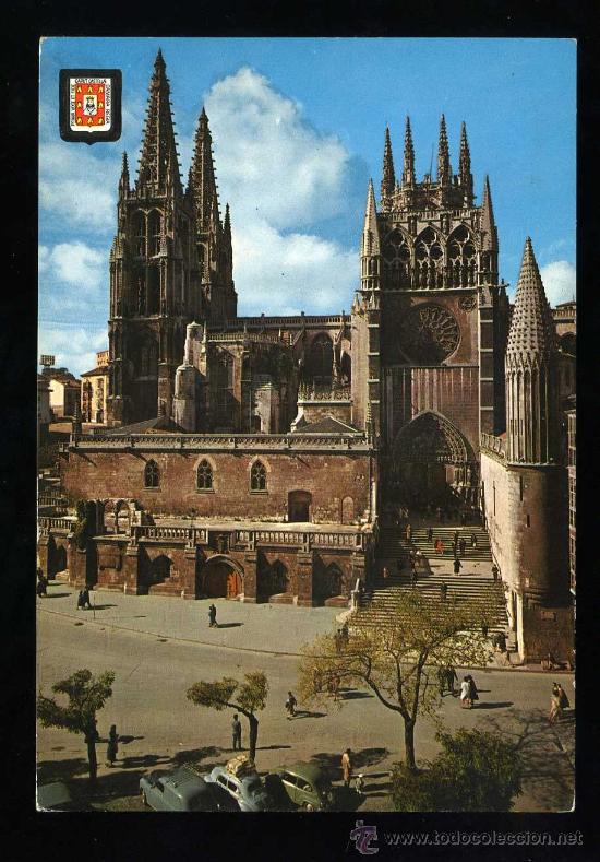 Postales: Burgos. *La Catedral* A. Subirats Casanovas n&ordm; 15. Escrita.
