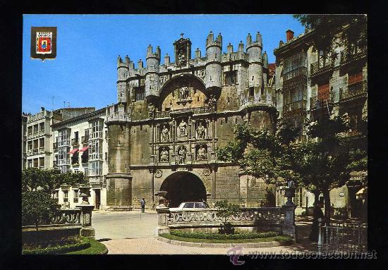 Postales: Burgos. *Arco de Santa Mar&iacute;a* Subirats Casanovas n&ordm; 80. Nueva.