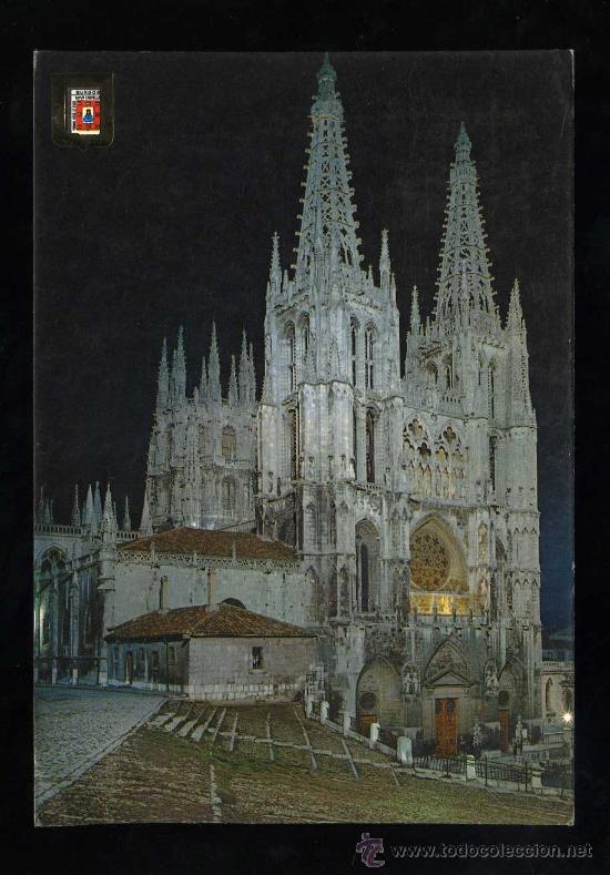 Postales: Burgos. *La Catedral...* Ed. subirats casanovas n&ordm; 29. Circulada 1980.