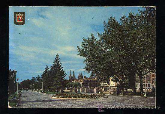 Postales: Burgos. *Paseo del Conde Vallellano* Ed. subirats casanovas n&ordm; 168. Nueva.