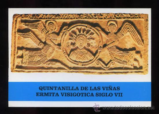 Postkarten: Quintanilla de las Vi&ntilde;as. *Ermita visig&oacute;tica siglo VII*  Ed. Jol-San n&ordm; 195. Nueva.