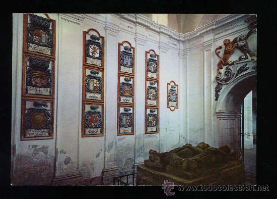 Postales: Castrillo del Val. *Monasterio de San Pedro de Carde&ntilde;a* Ed. Skorpio. Escrita.