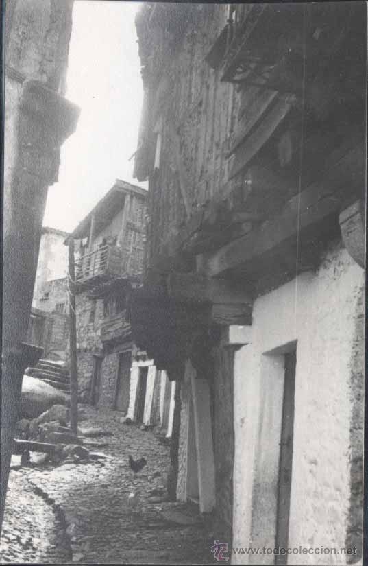 Postales: LA ALBERCA (SALAMANCA).- CALLE DE LA ESPENITA