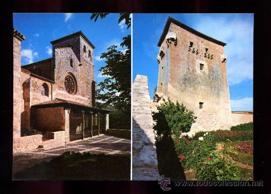 Postales: Covarrubias. *Colegiata y Torre&oacute;n...*  Ed. Subirats Casanovas s. a. n&ordm; 25. Nueva.