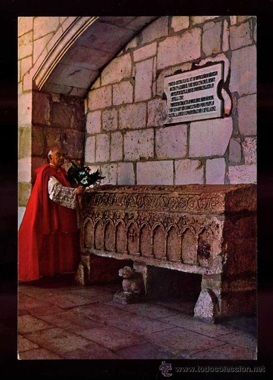 Postales: Covarrubias. *Colegiata. Claustro...*  Ed. Postal Inter n&ordm; 3. Nueva.