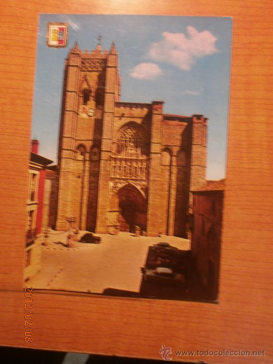 Postales: POSTAL AVILA LA CATEDRAL  CIRCULADA - Foto 1