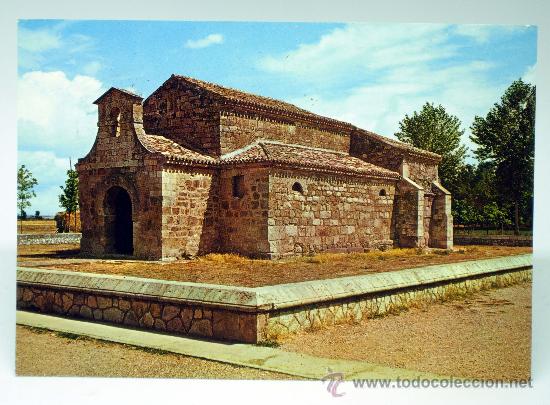 Postales: Postal San Juan de Ba&ntilde;os Bas&iacute;lica visig&oacute;tica Venta Ba&ntilde;os Ed Garc&iacute;a Garrabella a&ntilde;os 70 circulada