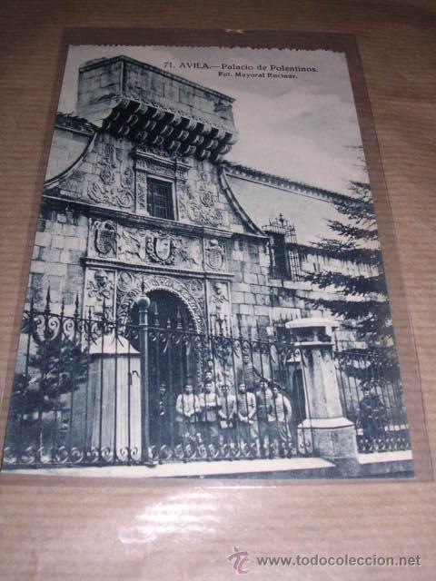 Postales: 71 AVILA -PALACIO DE POLENTINOS FOT. MAYORAL ENCINAR -14X9 CM.
