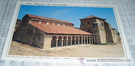 Postales: postal de San Miguel de Escalada  (Leon)  mozarabe sin circular