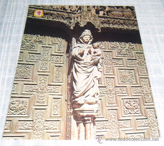 Postales: Postal de Leon  Catedral (La Virgen Blanca)
