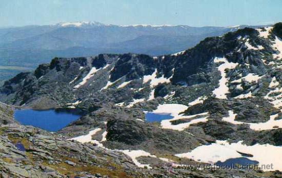Postales: SIERRA DE BEJAR N&ordm; 159 LAGUNAS DEL TRAMPAL STVDIO SIN CIRCULAR