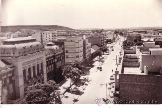 Postales: PALENCIA - AVENIDA DE VALLADOLID E INSTITUTO - Foto 1