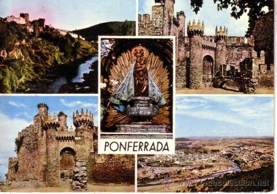 Postales: LEON - PONFERRADA - DIVERSOS ASPECTOS - Foto 1
