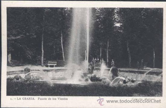 Postales: LA GRANJA (SEGOVIA).- FUENTE DE LOS VIENTOS