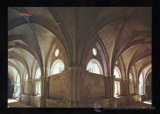Postales: Santa Mar&iacute;a de Huerta. *Claustro G&oacute;tico* Ed. Hel. Artistica Esp. n&ordm; 10. Nueva.