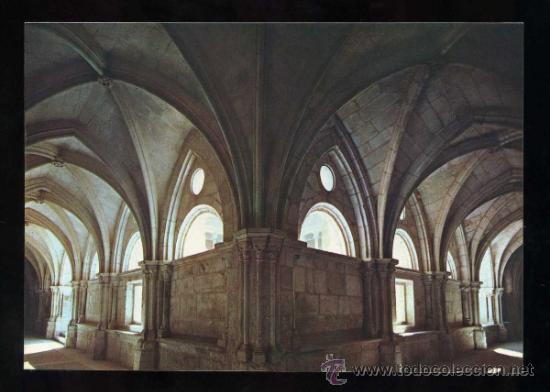 Postales: Santa Mar&iacute;a de Huerta. *Claustro...*  Ed. Hel. Artistica Esp. n&ordm; 10. Dorso sin escudo. Nueva