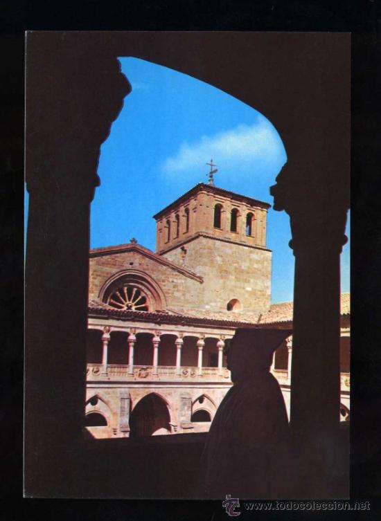 Postales: Santa Mar&iacute;a de Huerta. *Claustro...*  Ed. Hel. Artistica Esp. n&ordm; 11. Dorso sin escudo. Nueva