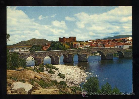 Postales: Barco de &Aacute;vila. *Puente romano y R&iacute;o Tormes* Ed. Studio n&ordm; 43. Nueva.