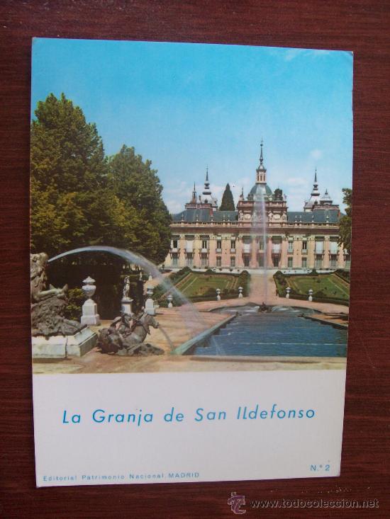 Postales: LA GRANJA DE SAN ILDEFONSO. ED. PATRIMONIO NACIONAL N&deg; 2